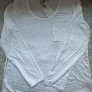 Barefoot Dreams Malibu Collection Jersey Long Sleeve Tee